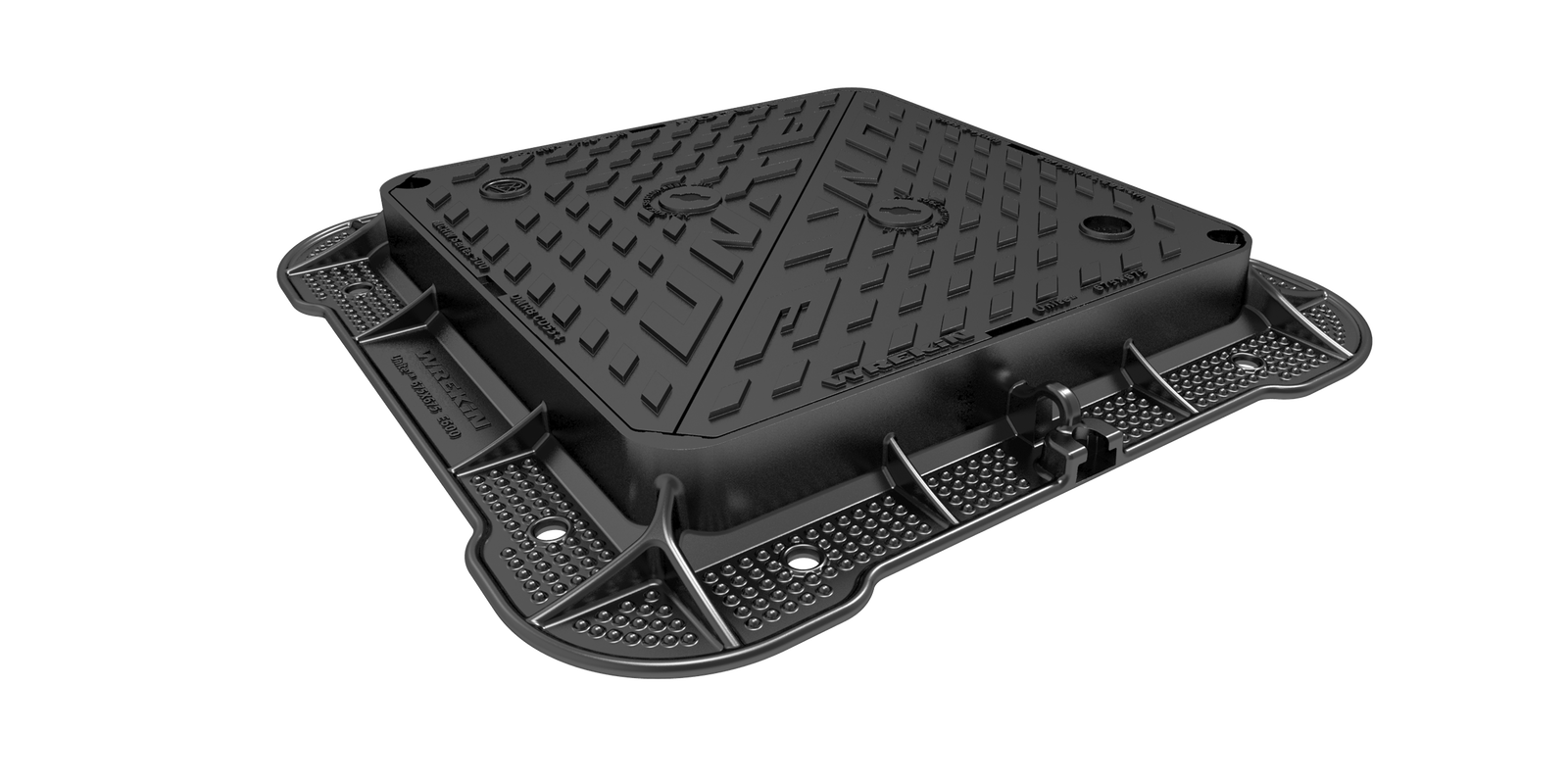 Unite E600 Square Manhole Cover Render