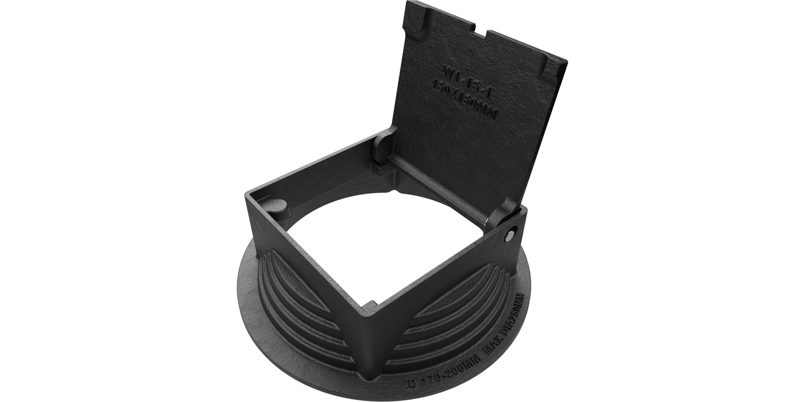 Captive hinges reduce theft risk