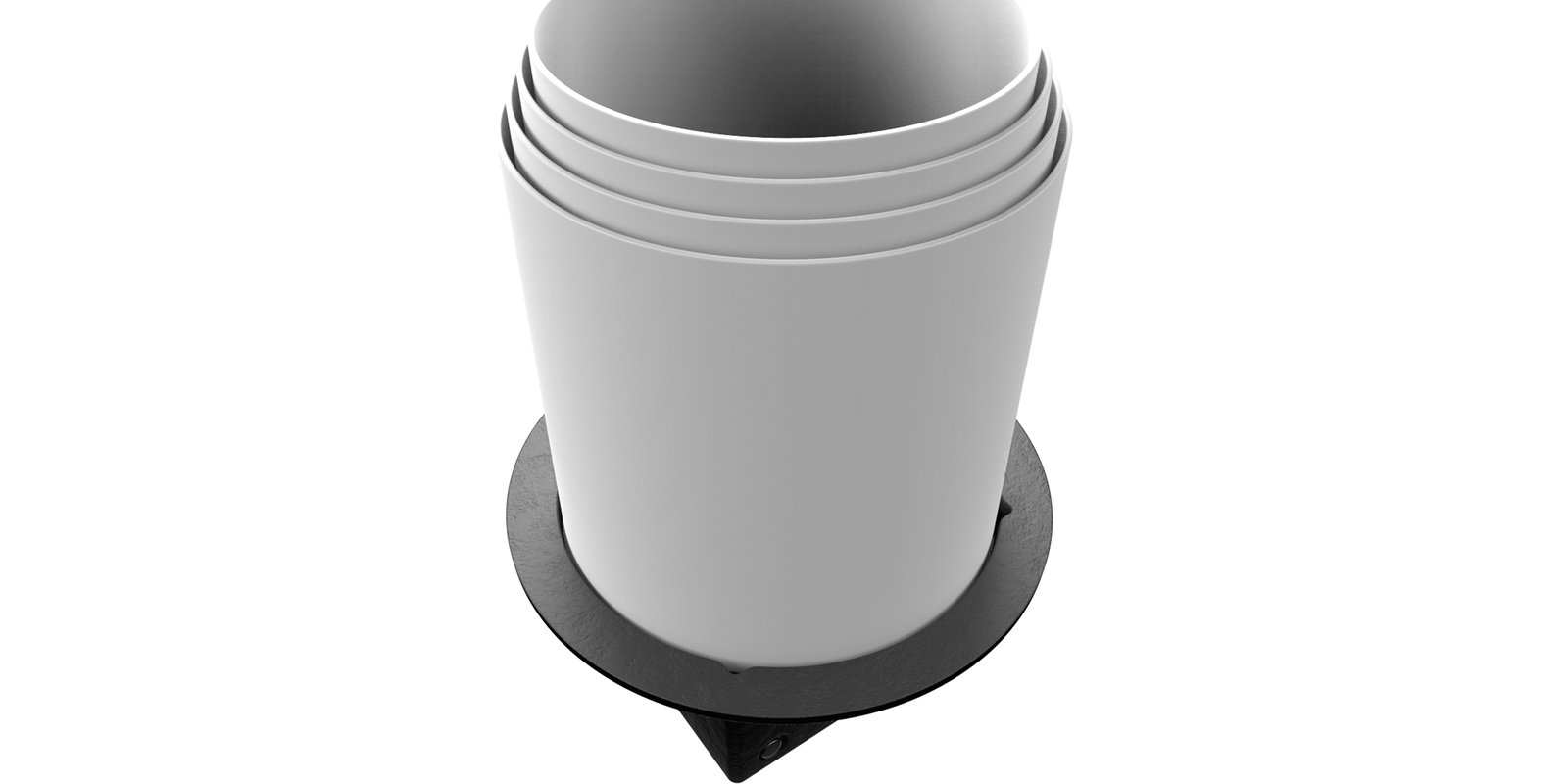 Tristar Grade B surface box can accommodate multiple guard tube sizes as standard