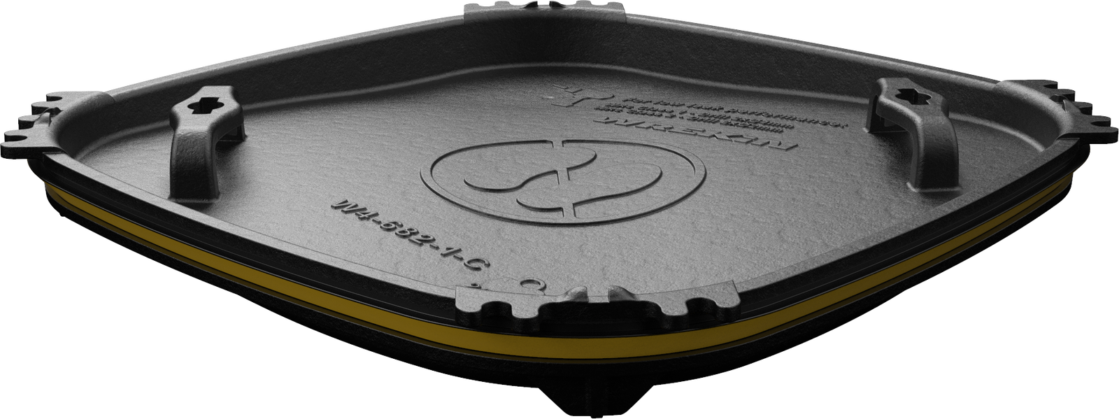 Yellow seal plate seal for greasing
