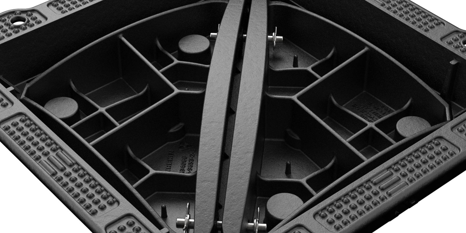 Multiple beams and I beams for extreme strength and durability