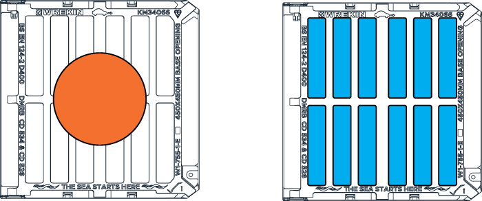 Demonstration of Armadillo Silt Shield waterway area