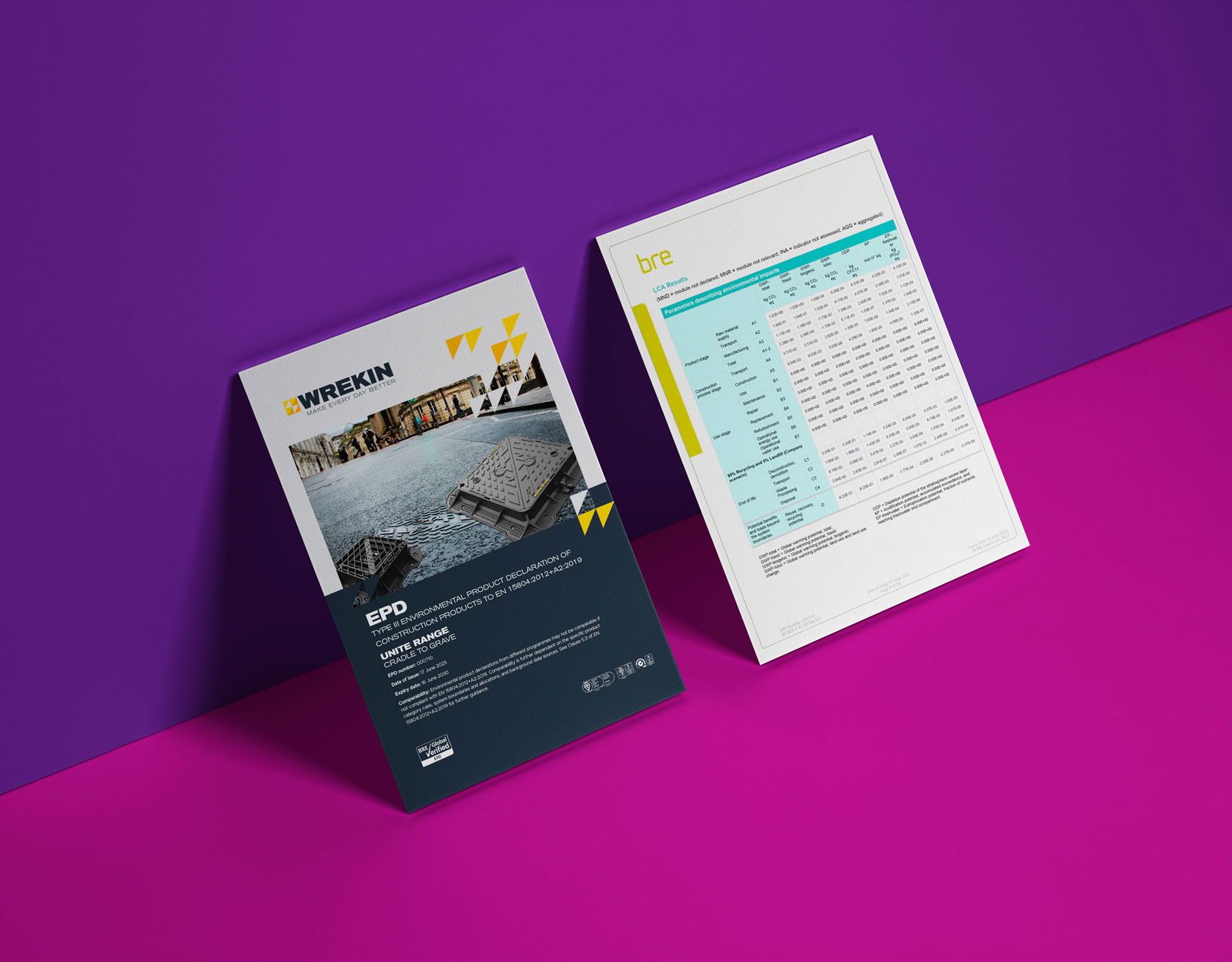 EPD documentation mockup