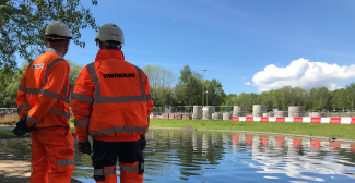 Wrekin working side by side