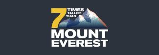 7 times taller than mount everest