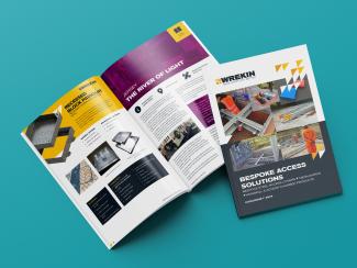 Bespoke steel brochure