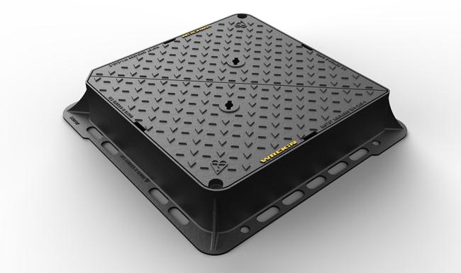 TriStar manhole cover D400 render