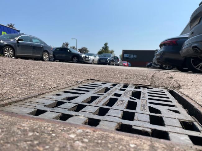 A temporary gully grate Multigrate