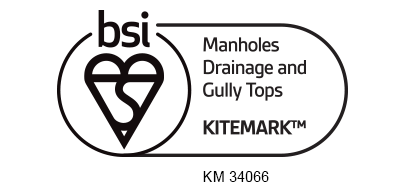 BSI Kitemark manholes drainage and gully tops logo
